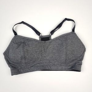 Motherhood maternity charcoal gray nursing bra